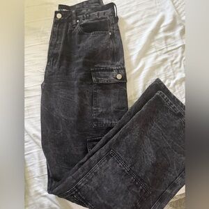 Fashion Nova Women's Black Relaxed Jeans